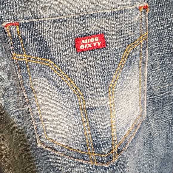 Miss Sixty Mary J Bootcut Jean's Sz 26" W - Picture 4 of 8